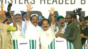 Kerala gets new govt as UDF returns after 10 years; VD Satheesan takes oath as CM