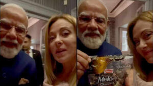 PM Modi’s surprise gift for Giorgia Meloni has a very ‘Melodi’ twist