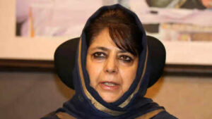Mehbooba Mufti backs RSS leader Dattatreya Hosabale