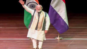 PM Modi recalls 2014 mandate in address to Indian diaspora in the Netherlands