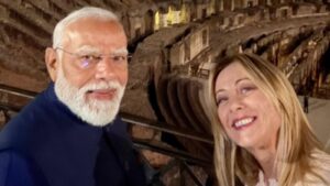 Italy PM Meloni welcomes ‘friend’ PM Modi with selfie and a warm message