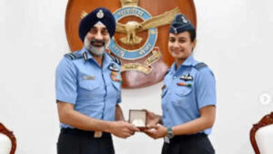 Squadron leader Saanya becomes 1st woman officer to earn top flying instructor rating