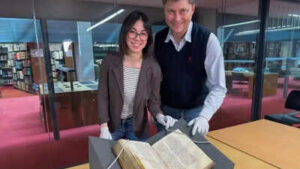 Scientists stunned after finding the oldest English poem by an agricultural worker inside a medieval manuscript in Rome