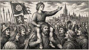 The poor English boy crowned King of England at 10, and years later, he worked in the royal kitchen