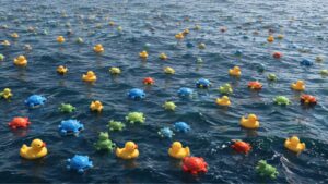28,800 bath toys accidentally fell into the Pacific Ocean, and their journey revealed the secrets of ocean currents |