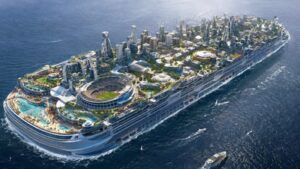 A floating city: Inside $16 billion megaship that could house 80,000 people, complete with schools, restaurants and a 15,000-seat stadium | World News