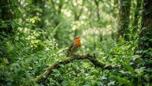 A Cambridge study shows that just 10 minutes surrounded by trees and birdsong can significantly improve mood and psychological well-being |
