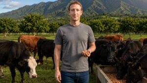 After building a tech empire, Mark Zuckerberg is feeding his cows beer and macadamia nuts, and the goal is to create world’s highest-quality beef | World News