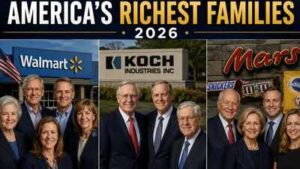 America’s richest families in 2026 ranked: Walmart heirs lead with $520 billion fortune | World News