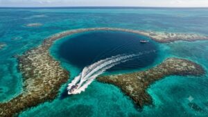 Divers once believed the Great Blue Hole was bottomless; then explorers discovered human remains deep inside | World News