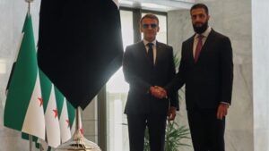 ‘My visit continues’: French President Macron after close shave in Syria amid explosions near hotel