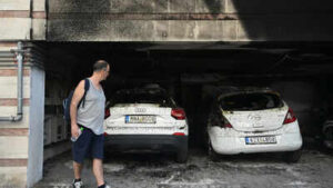 Three held in Greece over deadly bomb attacks targeting ruling party politicians