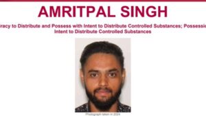 Indian national Amritpal Singh added to FBI’s ‘Most Wanted’ list in drug trafficking case | World News