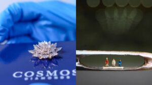 World’s first diamond to travel to space will launch aboard India’s Vikram-1 rocket |