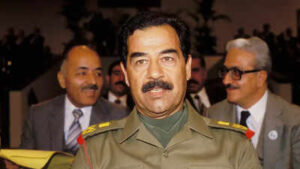 Quote of the day by Saddam Hussein: ‘A lion doesn’t care if a monkey in a tree is laughing at him’