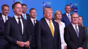 ‘Want to remain with you’: Trump’s Nato U-turn as chief backs US strikes on Iran