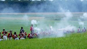 Built in 1743, this 1,050-acre Maryland farm became a War of 1812 battlefield where bullets and buckles remained buried for two centuries; the family now plans to sell
