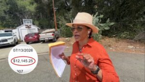 An elderly San Francisco woman mailed checks to pay her bills; thieves altered them and took $14,000 from her bank account