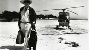 In the early 1970s, David Wolkowsky began stewarding a remote island near Key West and hosted famous guests there; decades later the 14-acre Ballast Key became part of a national wildlife refuge