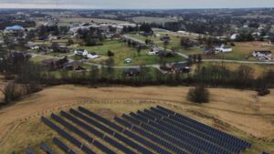 An Ohio farmer facing $1 million in medical debt hoped a solar lease would pay $540,000 a year; after officials blocked the project, he had to sell land and equipment from his sixth-generation farm