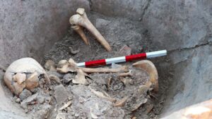 A man climbed inside a giant Roman storage jar around 1,600 years ago and never came out; archaeologists think they know what he was hiding from