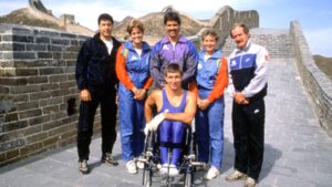 In 1985, Canadian athlete Rick Hansen began a 40,075-km wheelchair journey through 34 countries that raised $26 million; 40 years later, his foundation is renewing the push for a world without barriers