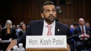 Kash Patel won’t rule out FBI agents at polls on Election Day