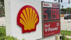 Some Florida gas stations are charging more than $5 a gallon as the statewide average reaches $4.29; one DeLand station listed regular at $5.39 cash and $5.49 for customers paying by card