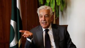 ‘Don’t go back like this’: Pakistan minister’s throat-cut gesture to Afghan journalist backfires – video