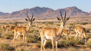 Saudi Arabia released 313 desert gazelles; 20 years later, both species had established in a vast protected desert | World News