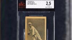 In 1992, a Maryland woman bought her aunt’s old piano for $25; a stuck pedal revealed more than 100 baseball cards, and 27 years later a 1916 Babe Ruth rookie sold for $130,054