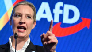 ‘Can no longer be stopped’: AfD races towards historic win in Germany state vote
