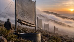 This Chilean community catches fog in giant nets and turns coastal mist into water; the unusual idea now harvests up to 650,000 litres a year in a drought-hit region | World News
