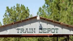 An Indiana train depot built 144 years ago sat abandoned for decades; after a nonprofit bought it in 2023, the station is being restored as the centerpiece of a new railroad campus