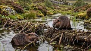 Two beavers were unexpectedly released in Cornwall; six months later, they have built a dam that is reshaping the landscape and attracting wildlife | World News