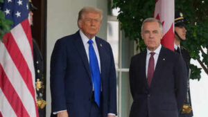 ‘Stop doing memes’: Canada’s Mark Carney hits back at US as trade fight intensifies