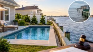 A New Jersey homeowner tried to stop a neighbour’s plunge pool just eight feet from a waterfront bulkhead, claiming it could worsen flooding; an October 26 appeals court upheld dismissal of the challenge
