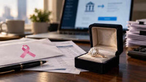 Breast Cancer Now: A charity finance employee redirected a £91,966 payment meant for a breast cancer organisation into his own account and spent £14,000 on a ring for his wedding | World News