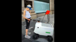 Philadelphia professor arrested for blocking delivery robots, says she would do it again because she believes she has more rights than a robot